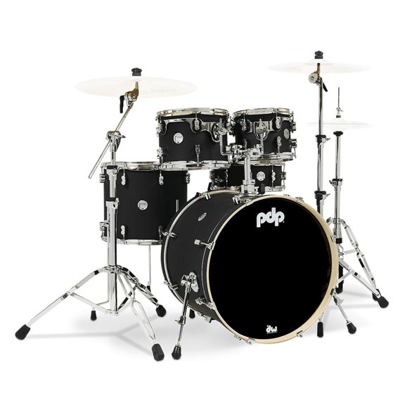 Batería Acústica Concept Maple 5 piezas PDCM2215WH-BK PACIFIC DRUMS.