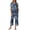 MZ703, variant on Women's Two Piece Lounge Set Short Sleeve Shirt and Capri Pants Mumu Pajama with Pockets Loungewear Pjs Sets