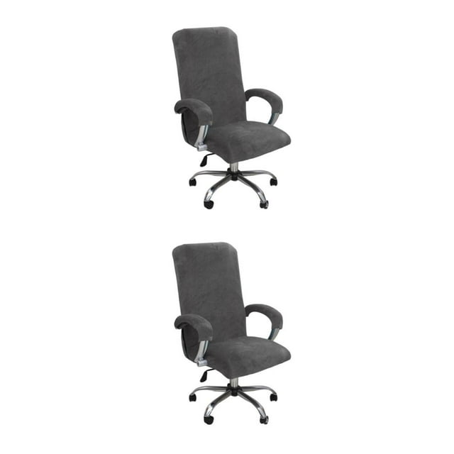Funda para silla Billuyoard 3 gruesas antideslizantes gris XL 2Conjunto