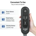 thumbnail image 3 of FIT KING Leg Massager for Circulation, Leg and Foot Compression Massager with 3 Intensities 2 Modes 2 Extensions FSA/HSA Eligible, 3 of 8