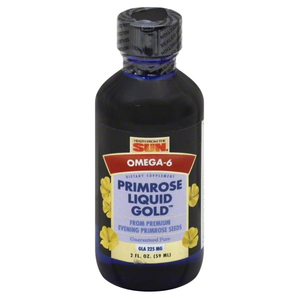 Nature's Life Primrose Oil Liquid Gold, 2300 mg PMS, Menopause