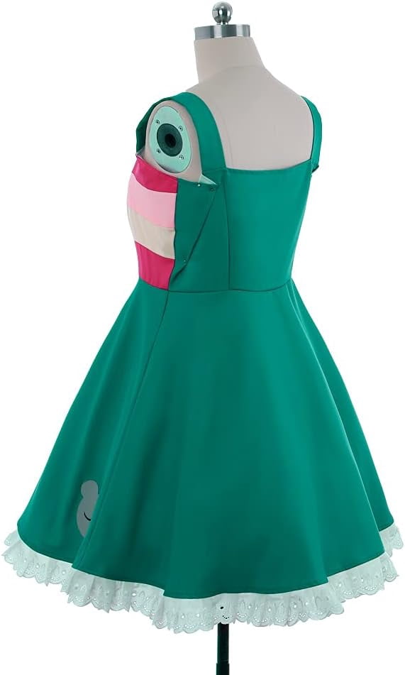 Princess Star Butterfly Women Girls Mini Strap Dress Sleeveless Outfit Summer Fashion Set, Women's, Size: XL