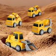 thumbnail image 5 of Toddlers Construction Toys for Kids 3-9 Year Old，5 in 1 Friction Power Vehicle Car for 3 4 5 6 7 Years Old Boys Girls，Carrier Truck Transport Toys for Christmas and Birthday Gifts, 5 of 7
