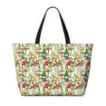 thumbnail image 2 of Xecao Mushrooms Gnomes for versatile beach bag for women includes zipper pockets and waterproof material, ideal for vacations and adventures., 2 of 7