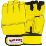 Amber Fight Gear Grappling Gloves Yellow Large