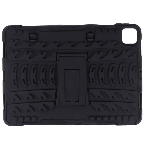 Plastic Tablet Shell Cover Protective Tablet Case with Holder Compatible with Pro 11 inch (Black)