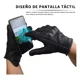 thumbnail image 3 of Guantes De Moto De Piel De Cabra Con Pantalla Táctil, 3 of 7