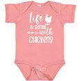 thumbnail image 3 of Inktastic Life is Better with Chickens Boys or Girls Baby Bodysuit, 3 of 5