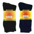 thumbnail image 2 of Falari 6-Pack Men's Heavy Duty Work Wool Socks Keep Warm for Cold Weather, 2 of 3