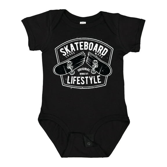 Inktastic Skateboard Lifestyle Boys or Girls Baby Bodysuit