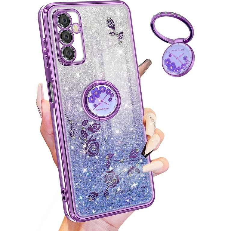 3in1 for Samsung Galaxy A14 5G Phone Case Glitter Sparkly for 
