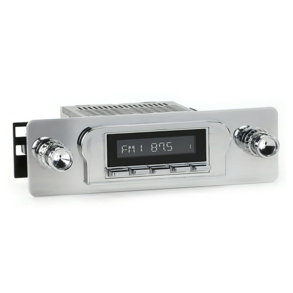 RetroRadio Compatible with 1960-63 Ford Ranchero Features Include Bluetooth, HD, SiriusXM Ready, AM/FM LC-M4-122-04-74F