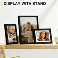 thumbnail image 4 of 15-Pack Multi-Size Picture Frames for Wall or Tabletop Display, Gallery Frame Set with 8x10, 5x7, 4x6 Sizes, Black, 4 of 8