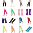 thumbnail image 4 of Lot de 2/lot Tendance Rétro Texture Jambe Chaleur 2 Pcs et Jambe pour Occasions - Multicolore Doux et Agréable pour la Peau Café, 4 of 7