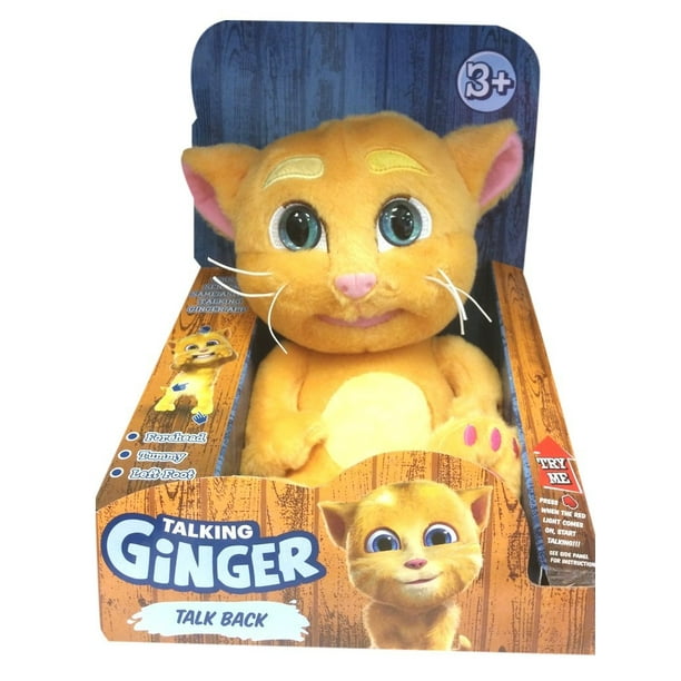 Dragoni Toys Talking Ginger Plush, Talking Ginger By Dragoni Toys