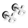 thumbnail image 1 of Unisex Stainless Ear Studs Ears Jewelry Salvador Oído del perno prisionero, 1 of 7