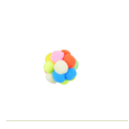 thumbnail image 1 of Kitten Bell Toys Ball, Adorable Colorful Plush Cat Bell Balls, Fun Interactive Cat Toys Chasing Chewing Training Cat Balls, Soft Quieted Elastic Cat Pompom Elastic Balls,Color Trumpet 4.2CM, 1 of 7