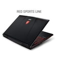 thumbnail image 5 of MSI GP63 Leopard-077 15.6" Performance Gaming Laptop i7-8750H (6 cores), NVIDIA GeForce GTX 1060 6G, 256GB NVMe SSD + 1TB HDD, 16GB RAM, Win 10, VR Ready, RGB KB, 5 of 5