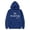 Dark Blue, variant on Girls Hooded Sweatshirts Hoodie With Pockets Casual Oversized Long Sleeve Pullover Tops Winter Preppy Sweatshirts Cute Hoodies For Teen Girls Baggy Sweatshirt With Hood Purple 7-8 Years