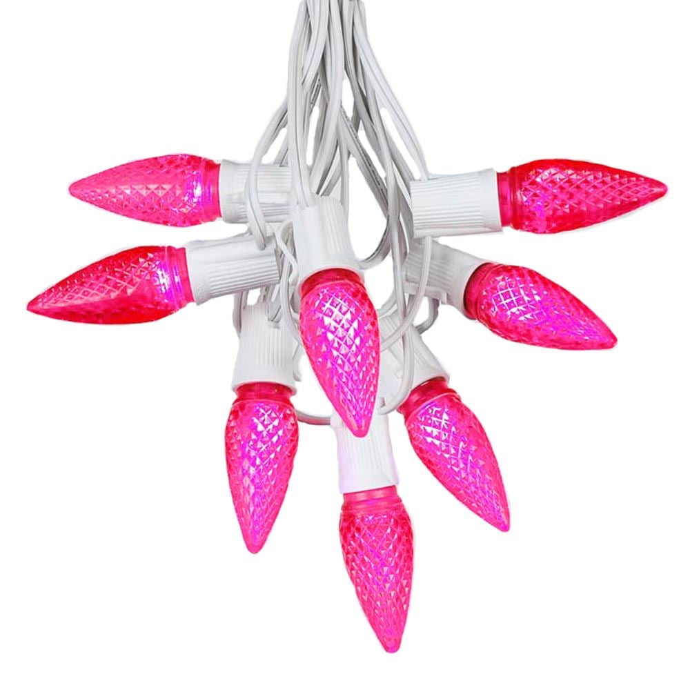 Pink Christmas Lights Target 