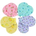 thumbnail image 3 of ToBeInStyles Pack of 12 Newborn Infant Baby Ultra-Soft Cotton Anti-Scratch Mitten Gloves - Floral Pastel, 3 of 7