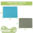 thumbnail image 4 of WeeSprout Silicone Suction Placemats for Babies, Toddlers & Kids, Non-Slip Suction, 2 Pack, 4 of 8