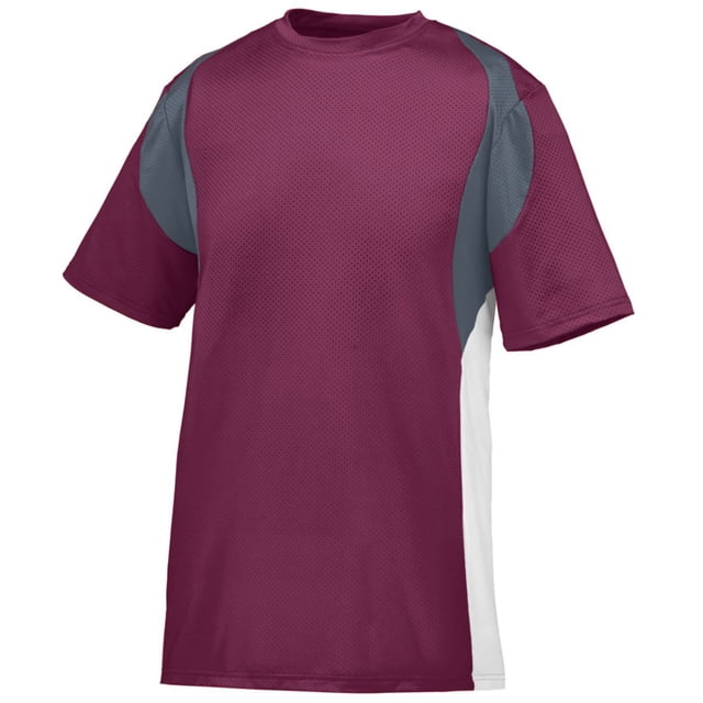 Jersey Quasar 2XL Augusta Granate/Grafito/Blanco