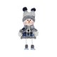 thumbnail image 3 of Muñeco de nieve navideño con sombrero, accesorio de fotografía decorativo, regalo para niños, exquisito y suave Estilo F, 3 of 9