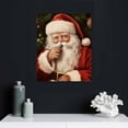 thumbnail image 4 of JRXY Canvas Wall Art Print, Patricia Pinto Holiday Painting, Secretive Christmas Home Décor Artwork, 16x20 in, 4 of 4