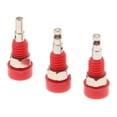 thumbnail image 3 of 5 conectores de ranura para poste de unión de montaje en panel con conector banana de 2 mm rojo, 3 of 7