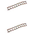 thumbnail image 2 of Greeniant Mascota pájaro loro juguete escalera de puente columpios escaleras colgantes 80 cm 2piezas, 2 of 6