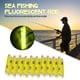 thumbnail image 4 of Barra De Luz Fluorescente De Pesca 20pcs Pesca Fluorescente Lightstick Portable Night Flotador Lightstick (Amarillo), 4 of 7