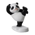 thumbnail image 1 of Estatua de panda de resina, soporte para teléfono de escritorio, soporte de cuna, figura creativa De pie, 1 of 9