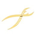 thumbnail image 1 of Eyebrow Ruler, Eyebrow Golden Ratio Ruler Measure Tool  for Microblading Gold,Rose Gold,Black, 1 of 7