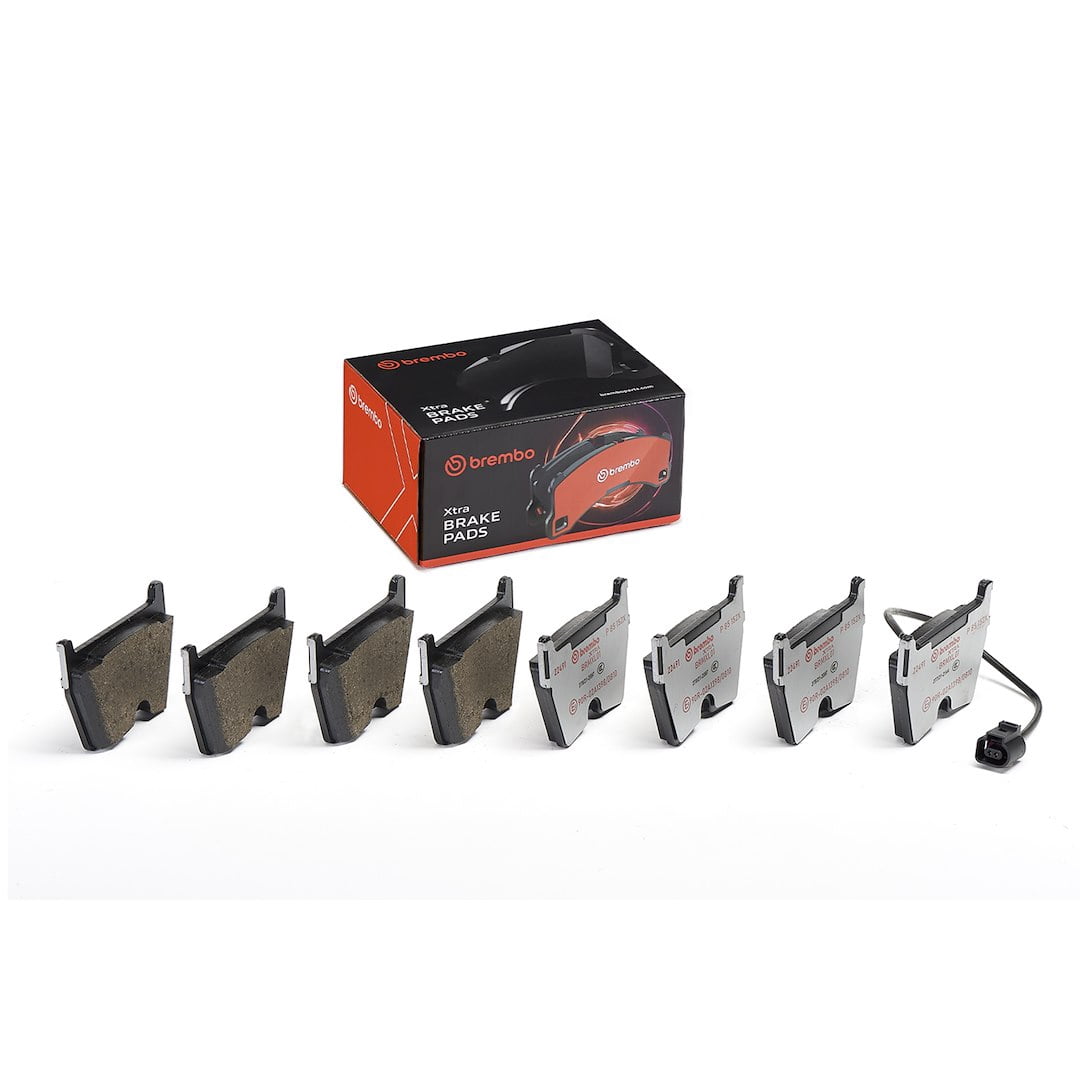 Brembo P85152X; Brake Pad; XTRALINE; FMSI Number D2099-9333; Low-Metallic; Set Of 4