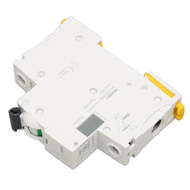 Disyuntor, Disyuntor residencial Protección contra fugas 1P Interruptor de aire Disyuntor en miniatura Confiable y duradero