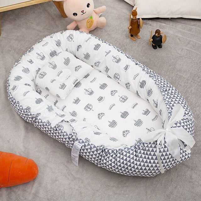 & Cribs for Newborns Soft Cotton Bionic Baby Sleeping Nest