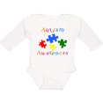 thumbnail image 3 of Inktastic Autism Awareness-puzzle Boys or Girls Long Sleeve Baby Bodysuit, 3 of 5