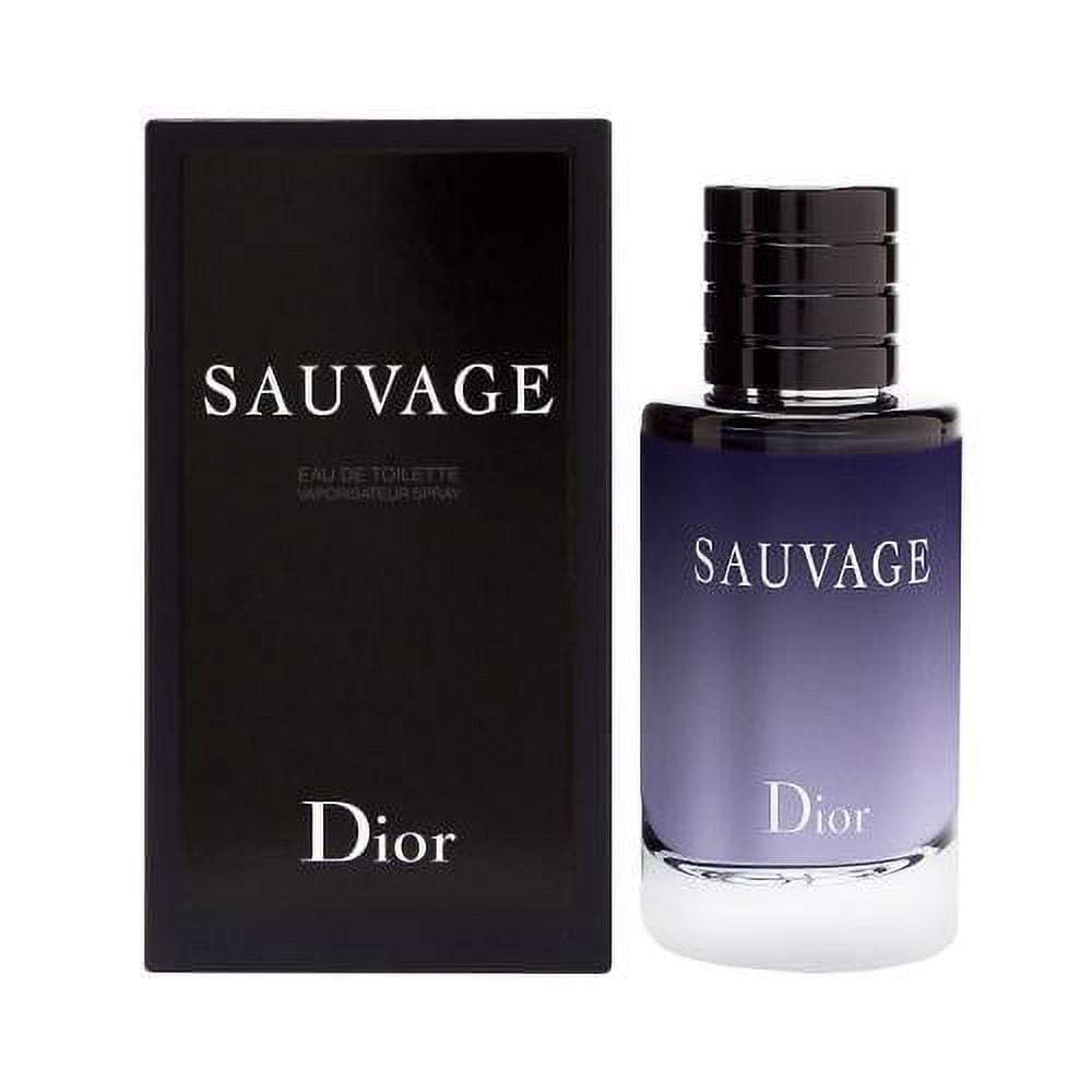 Dior Sauvage Eau De Toilette Spray, Cologne for Men, 3.4 Oz, Fresh