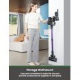 thumbnail image 5 of Aspiradora inalámbrica Vexilar V8PRO para el hogar: aspiradora vertical de 25 kPa con diseño autoportante, autonomía máxima de 35 min, 6 en 1, ligera, para suelos de madera, alfombras y pelos de masc, 5 of 5