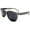 Grey, variant on Unisex Modern Classic Polarized Horn Rimmed Sunglasses - The Lady In Red The Man In Grey - Grey