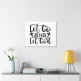 thumbnail image 4 of Scripture Walls John 14:27 Let Go And Let God Cross Bible Verse Canvas Christian Wall Art Ready to Hang Unframed, 4 of 18