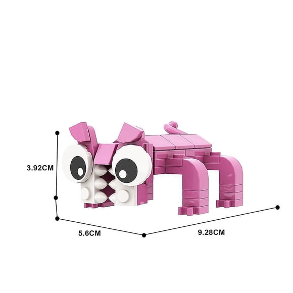 Moc Garten Of Banban Building Blocks Sets Of Game Model Birthday Gift Toys For Kids Jumbojosh Nabnab Steve Victor Pickles-fanceye