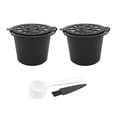 thumbnail image 2 of Cápsulas de café reutilizables 2 piezas Sunnimix Cápsulas reutilizables Estilo A Negro, 2 of 8