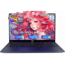 15.6" IPS FHD-Laptop, Intel 6 Cores I3-1215U 32GB RAM 2TB SSD (Beats i5-1135G7, Up to 4.4GHz) Student Computer with 65W Type C Backlit Keyboard Fingerprint for Home and Business Windows 11