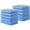 Blue, variant on LQCrafK Bamboo Washcloths Towel Set 10 Pack Baby Wash Cloth for Bathroom-Hotel-Spa-Kitchen Multi-Purpose Fingertip Towels and Face Cloths 10'' x 10''