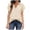 Khaki Shirts, variant on CAIVO Women's Short Sleeve With V Neck Tunic Summer Elegant Blouses Casual Blouse Shirt Modern Business T Shirt Soft Solid Color Back To School Tops
