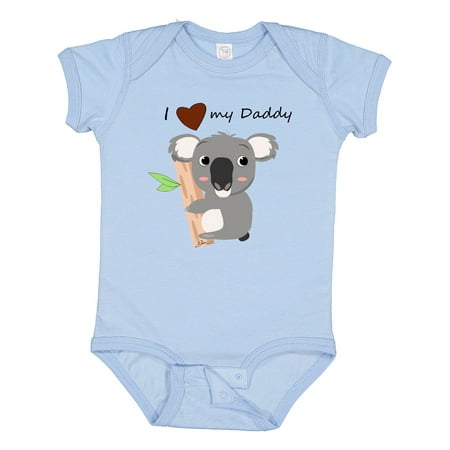 

Inktastic Koala (i Love My Daddy) Gift Baby Boy or Baby Girl Bodysuit