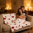 thumbnail image 2 of C Double-Sided Flannel Blanket With Soft Polyester Fabric, Fast Drying Material And Wrinkle Resistant Design For Nap Time, Sofa Use And Gift Giving, 39.37 X 51.18 In, 2 of 6