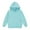Light Blue, variant on Kiijoy Toddler Girls Solid Casual Hoodie Kids Cotton Sports Hooded Sweatshirt, Sizes 2-3
